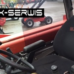 Manitou MRT 2150 z koszem i piotem